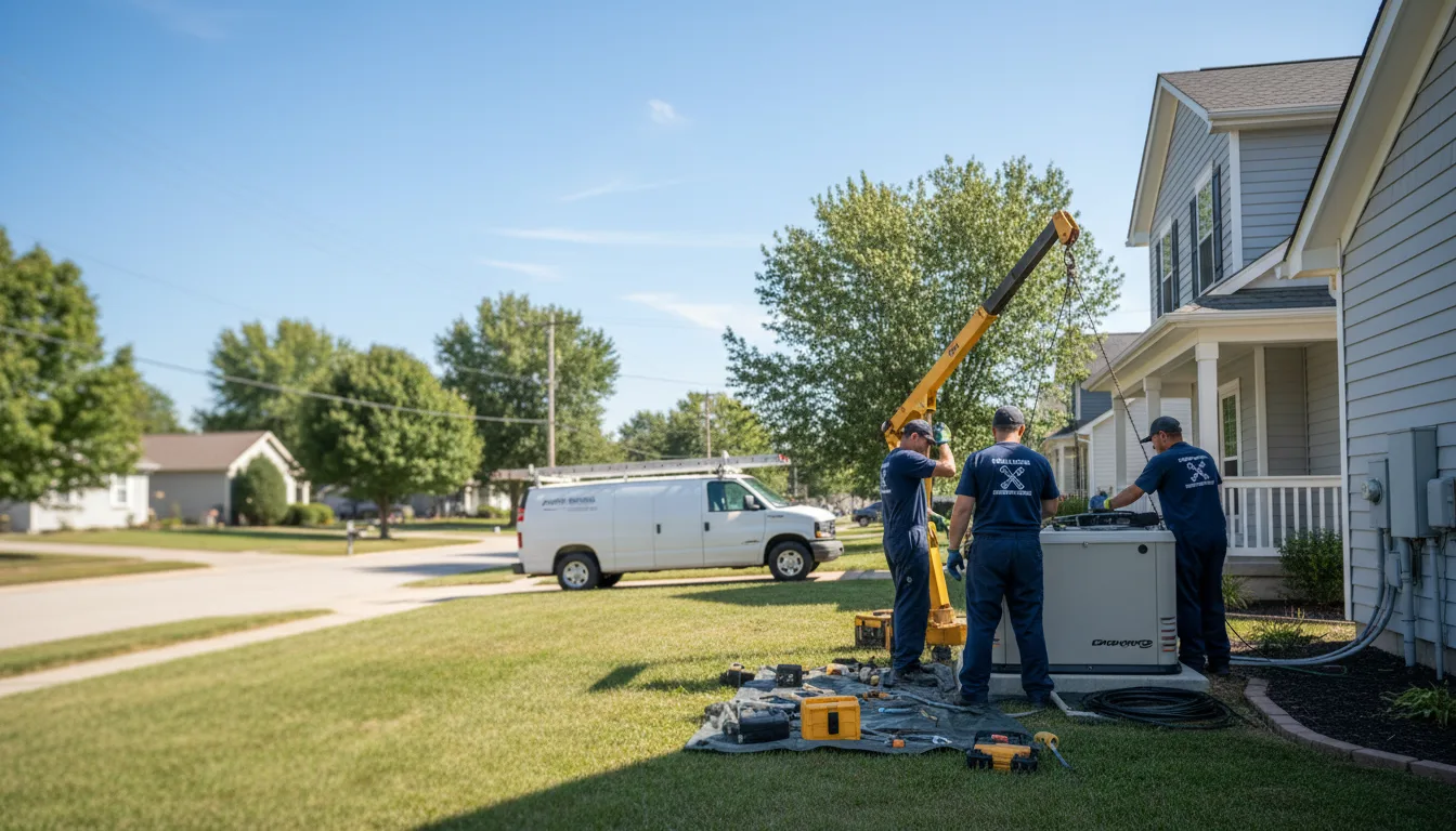 Generator Installation in Ventress, LA near me